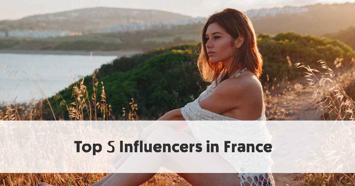 Top 5 of French female influencers