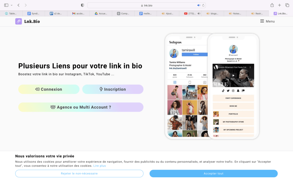 alternatives à Linktree