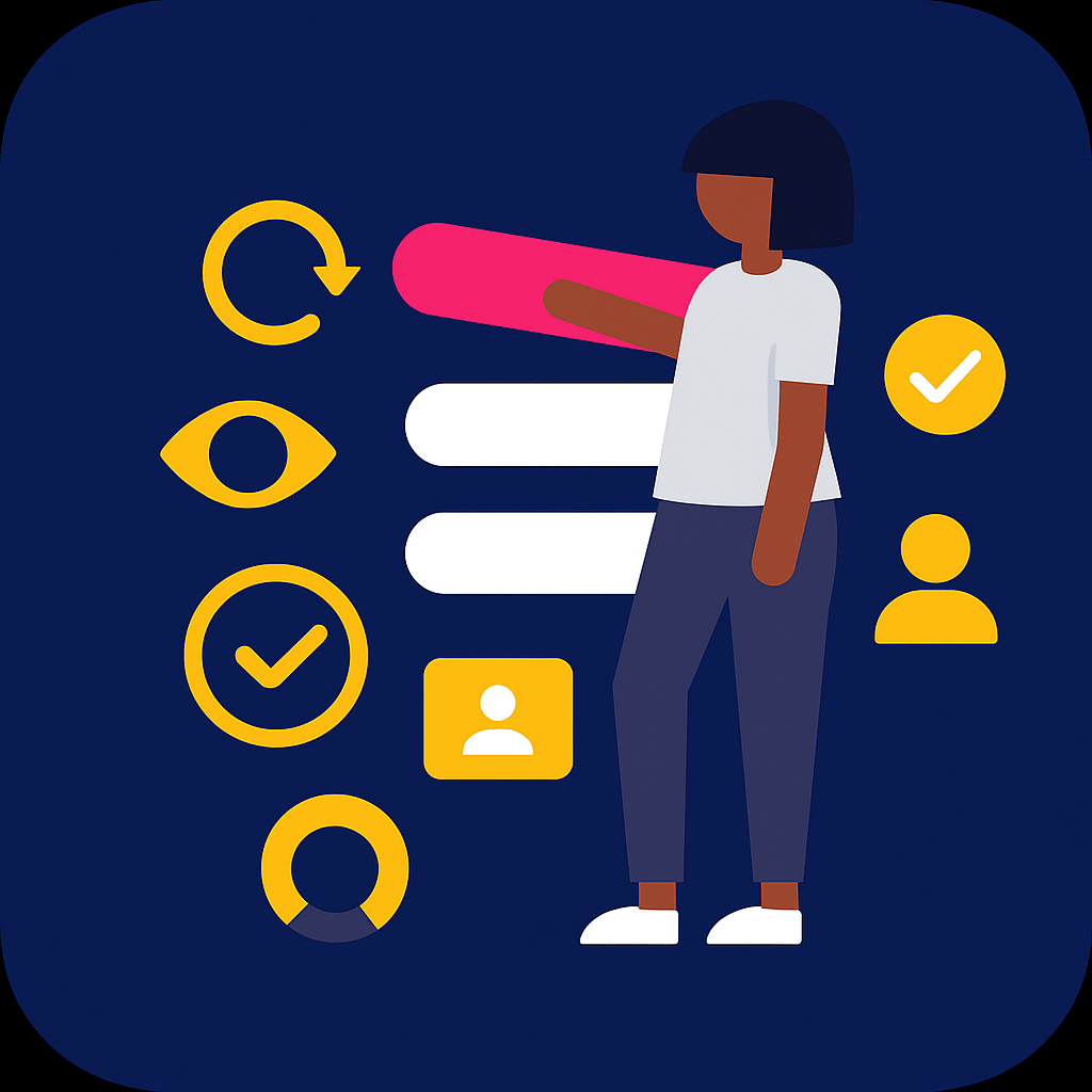 Étape 2 — Considération : remarketing auprès des personnes qui ont vu, interagi ou visité le profil.