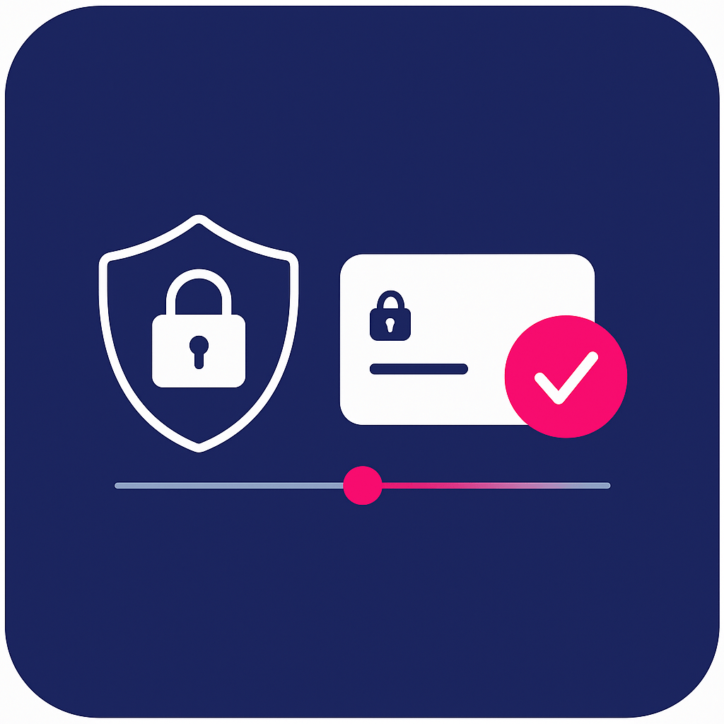 Paiement sécurisé (SSL), carte ou Apple Pay — aucun mot de passe requis.