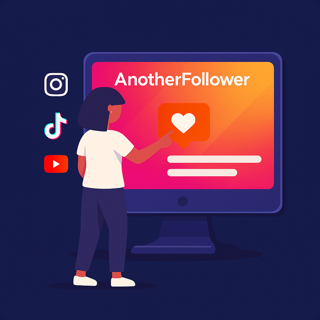 Personne qui achète des abonnés sur le site AnotherFollower