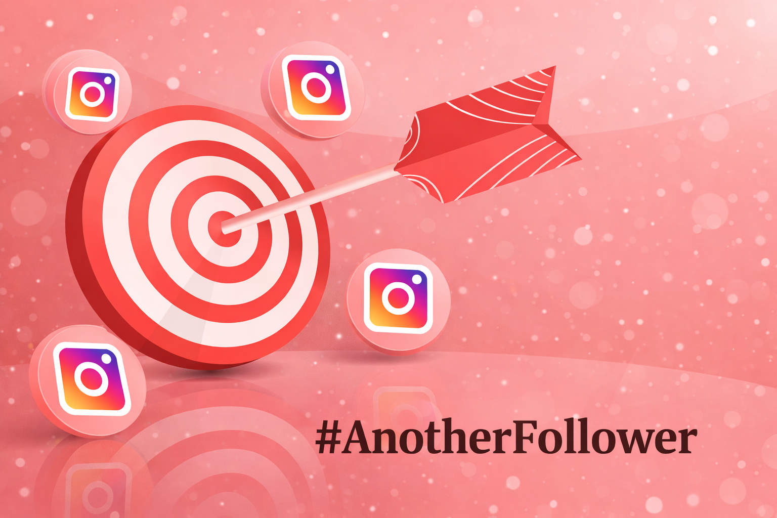 Cible Instagram et flèche : stratégie pour atteindre ses objectifs et gagner des abonnés Instagram